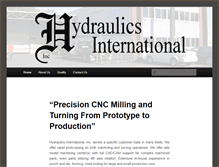 Tablet Screenshot of hydintl.com